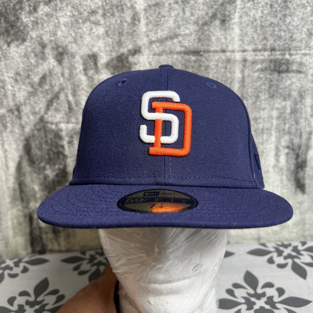 New Era‎ San Diego Padres 2001 All Star Game Hat 59FIFTY Fitted 7 7/8 Blue